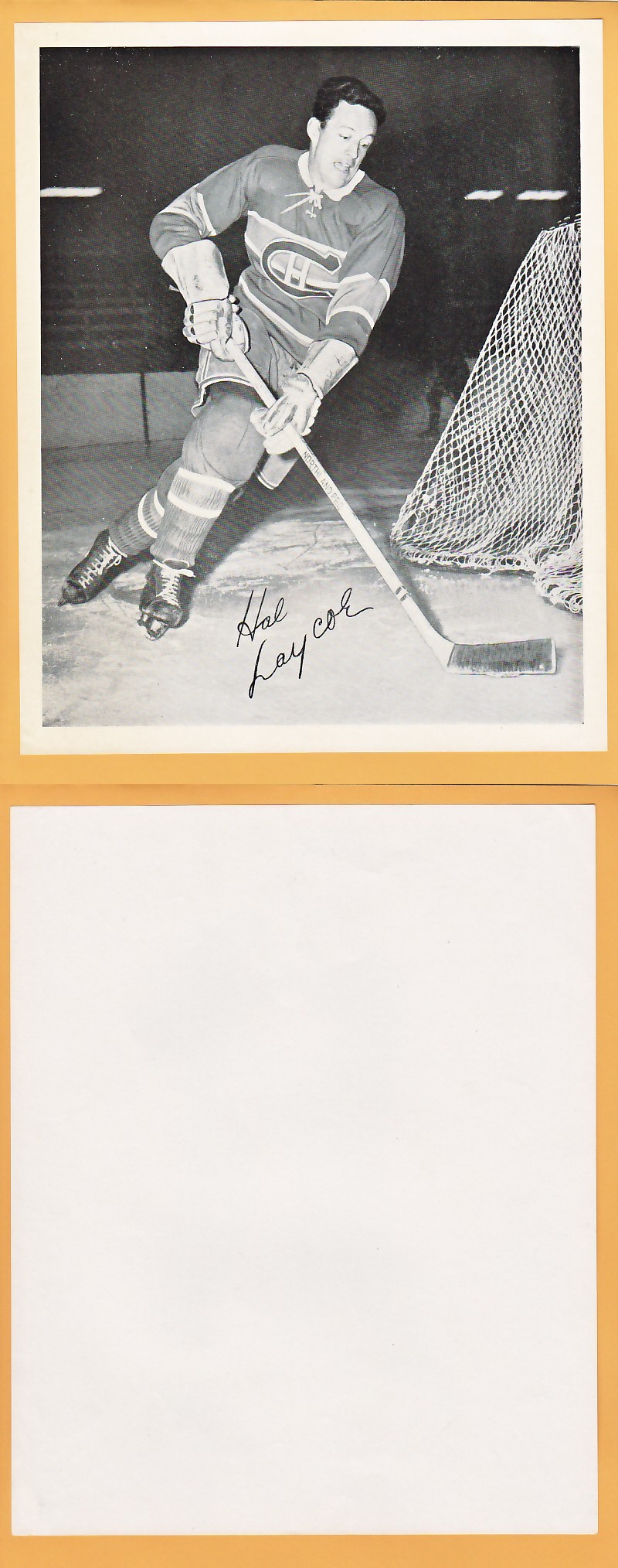 1945-54 QUAKER OATS PHOTO HAL LAYCOE V.2 photo 1945-54 QUAKER OATS PHOTO HAL LAYCOE V.2 photo